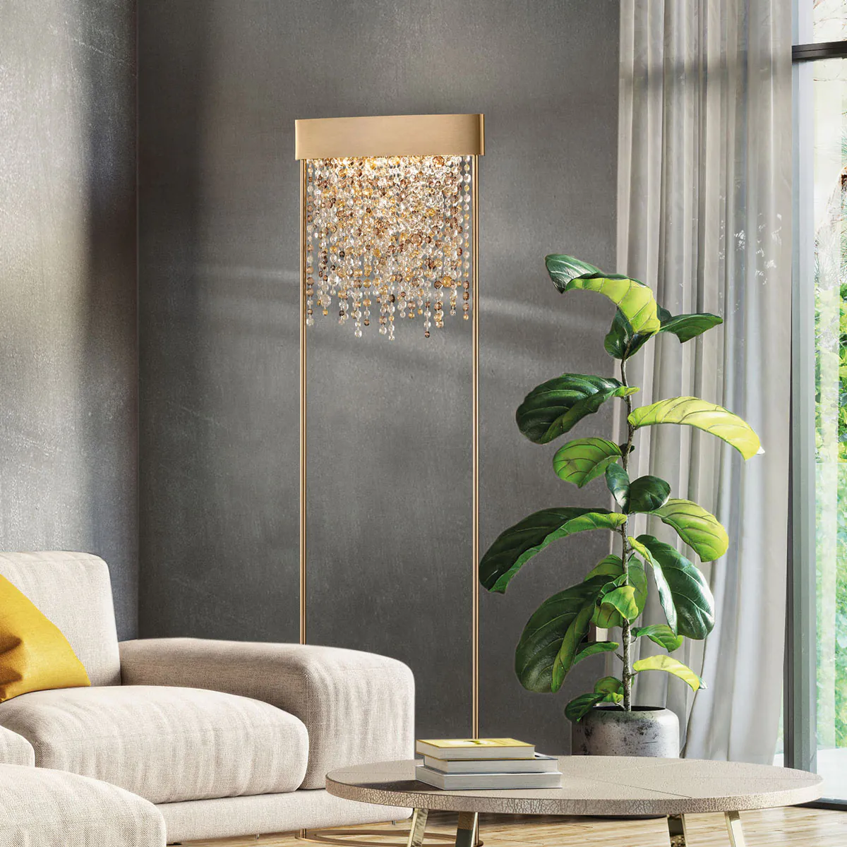 Olà STL2 Stehleuchte, H: 180 cm, Weiß matt, LED-Modul