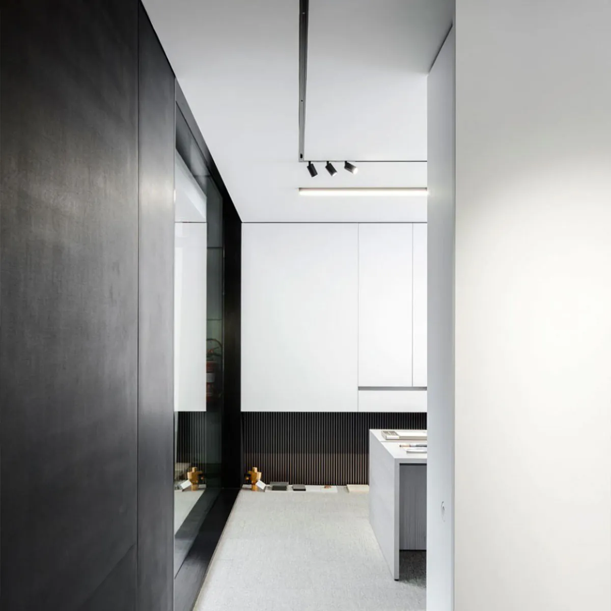 SPY 52 93045 ADM Schienenstrahler, Ø: 5,2 cm, Weiß, Warmweiß 3000K, 45°