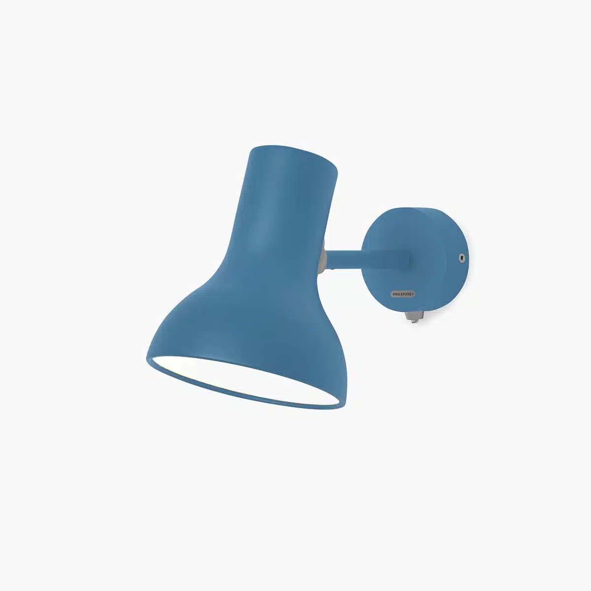 Anglepoise Type 75 Mini Wandleuchte Margaret Howell Edition in Saxon Blue als moderne Wandlampe in elegantem Saxon Blue mit klaren Linien und funktionalem Industrial-Design