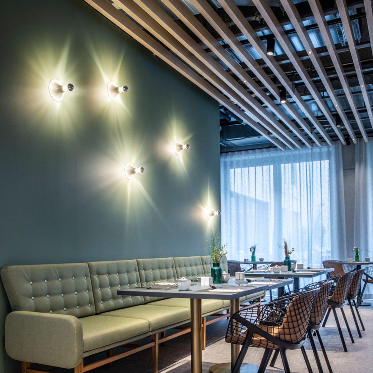 Etna Wand-/ Deckenleuchte, Ø: 16,5 cm, Blattvergoldet