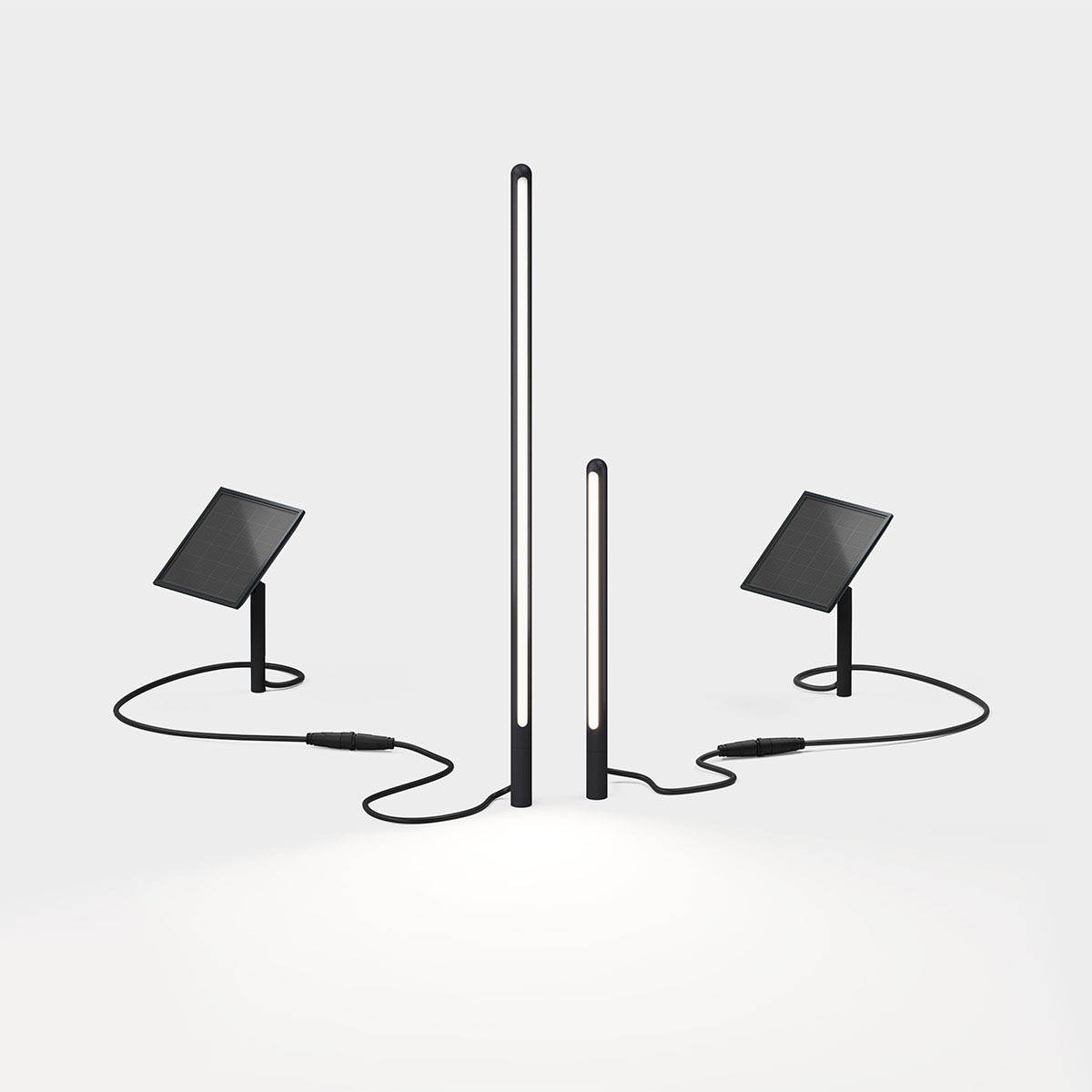 IP44.de kal solar Erdspießleuchte H: 30 cm IP44.de kal solar Erdspießleuchte H: 60 cm
