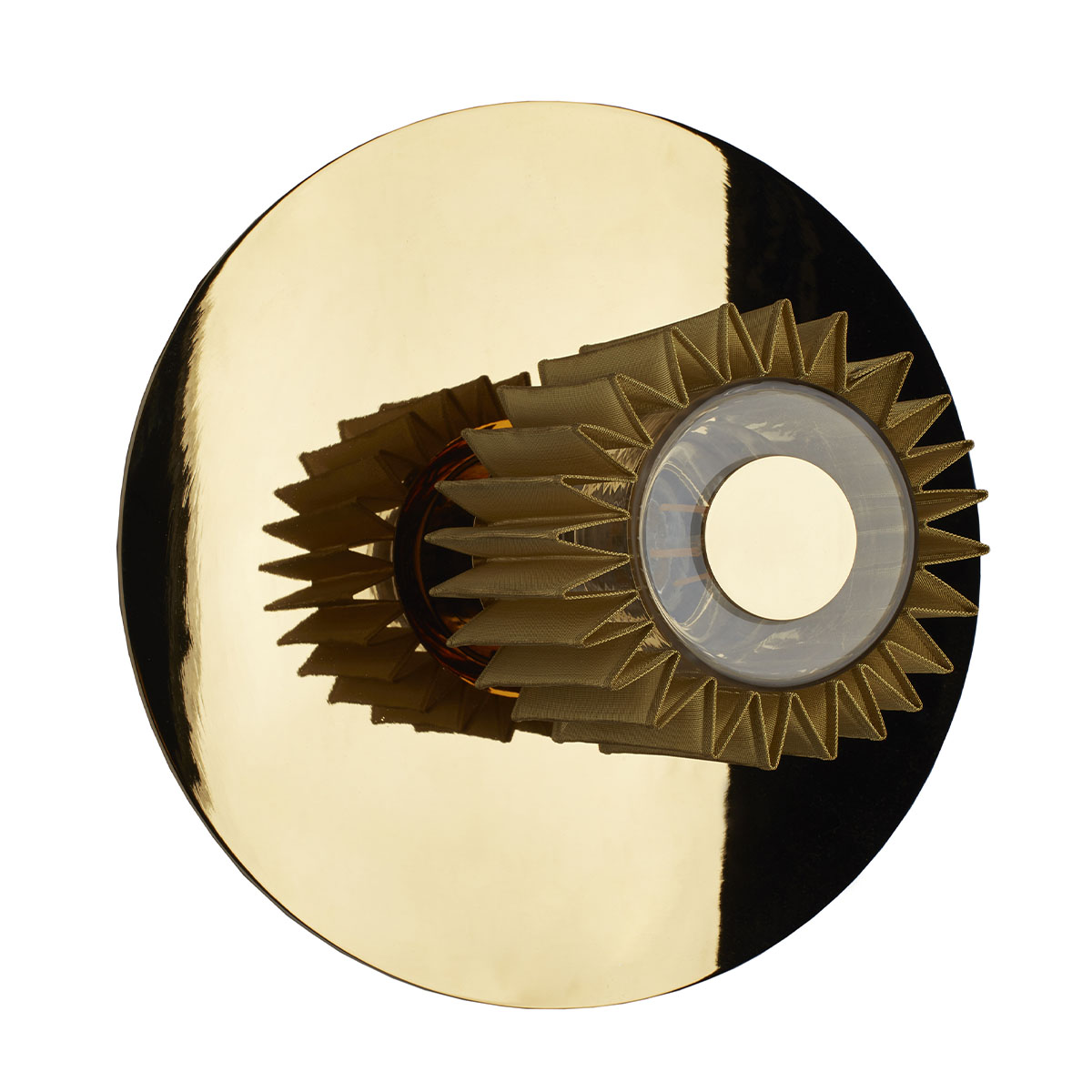 In The Sun 270 Wandleuchte Gold, Netz Gold Ø 27 cm – exklusives Design von DCW Editions ideal im Schlafzimmer In The Sun 270 Wandleuchte Gold, Netz Gold Ø 27 cm – exklusives Design von DCW Editions ideal im Schlafzimmer