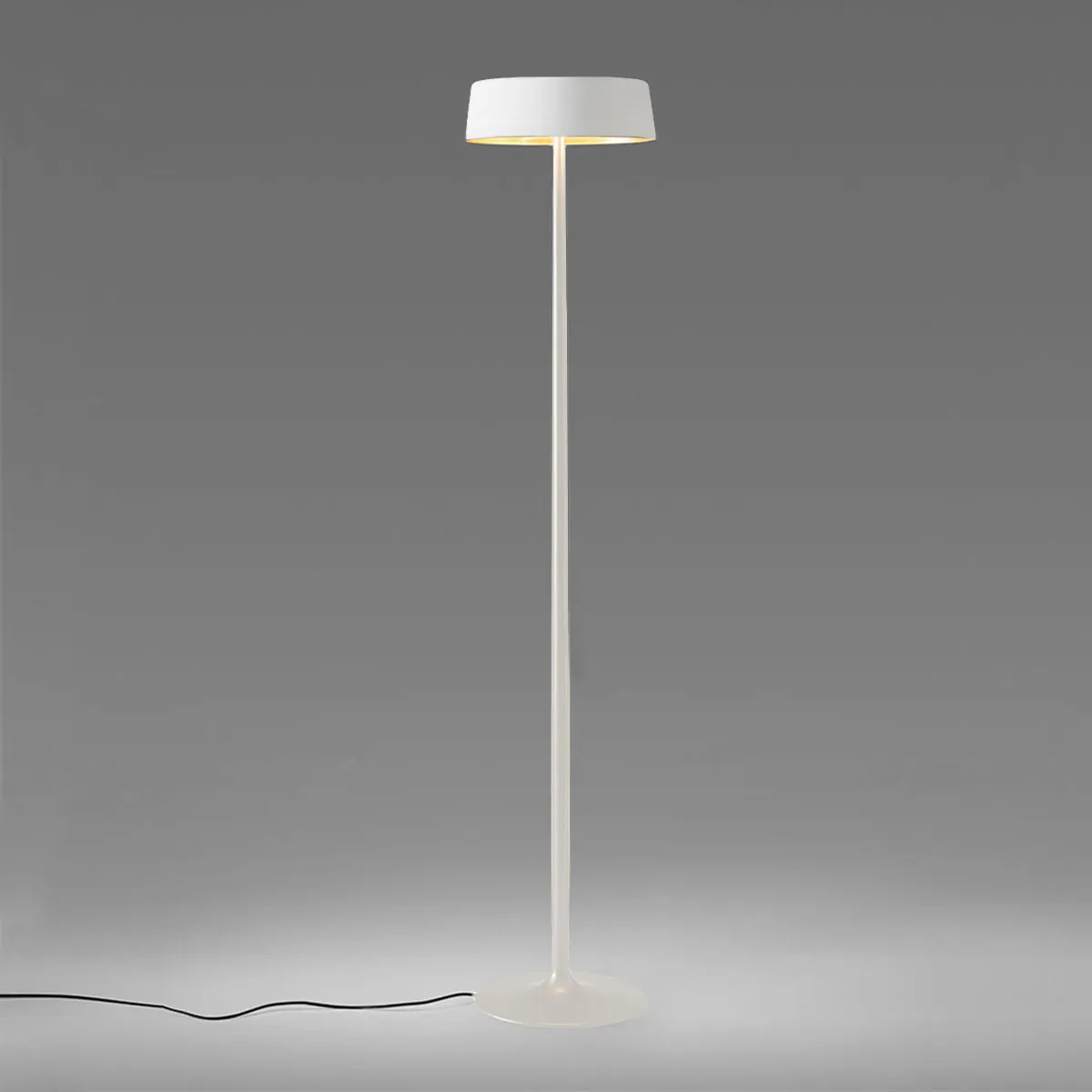 China 0308-12 Stehleuchte H: 160 cm, Weiß