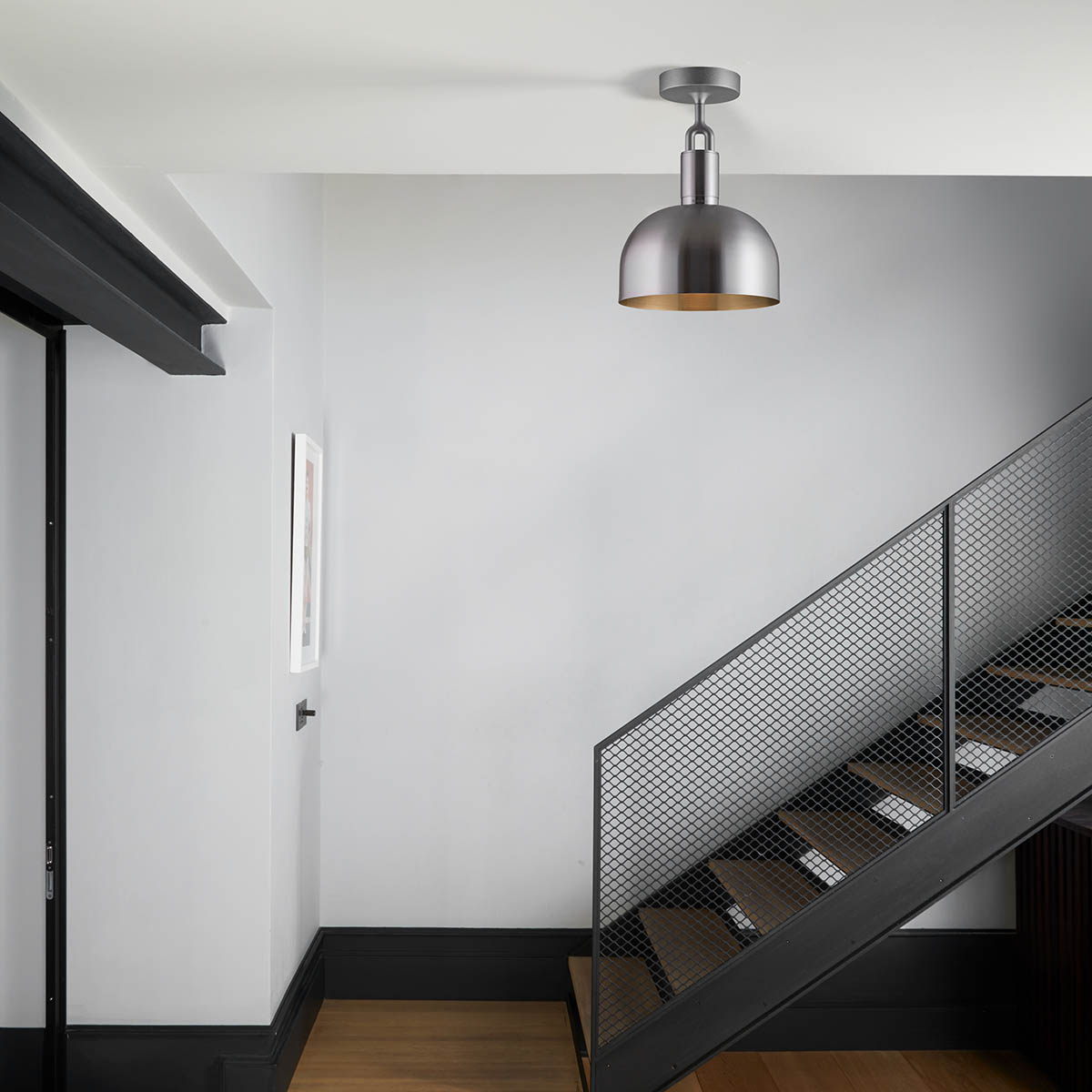 Buster + Punch Forked Shade Deckenleuchte, Medium, Stahl