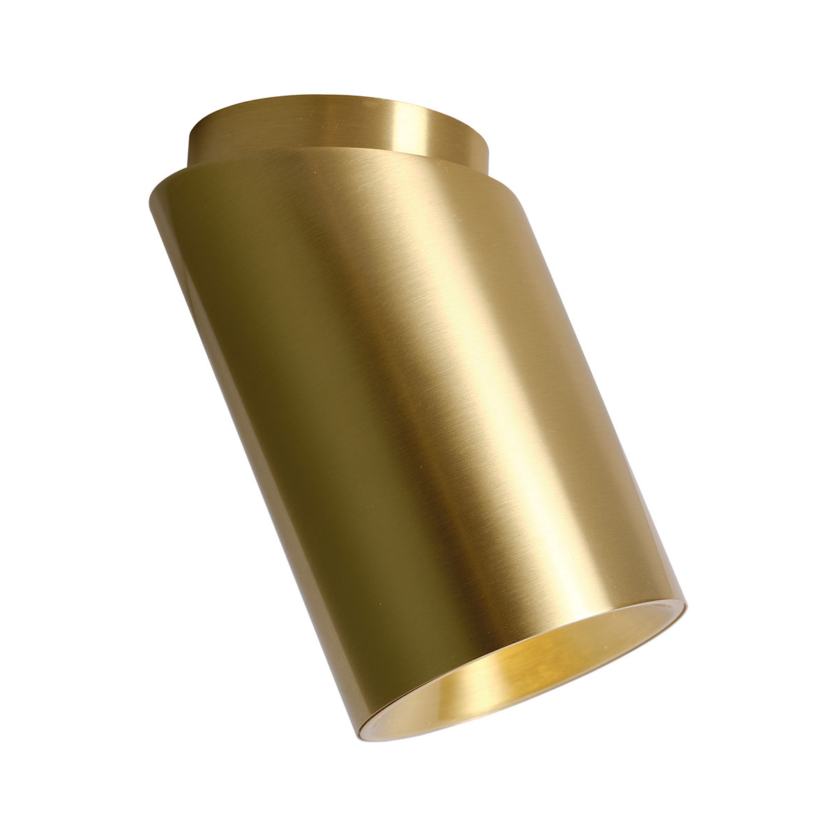 Tobo C85 Diag Deckenleuchte, Ø: 8,5 cm, H: 14,6 cm Messing – moderne Designerleuchte aus dem Hause DCW Editions
