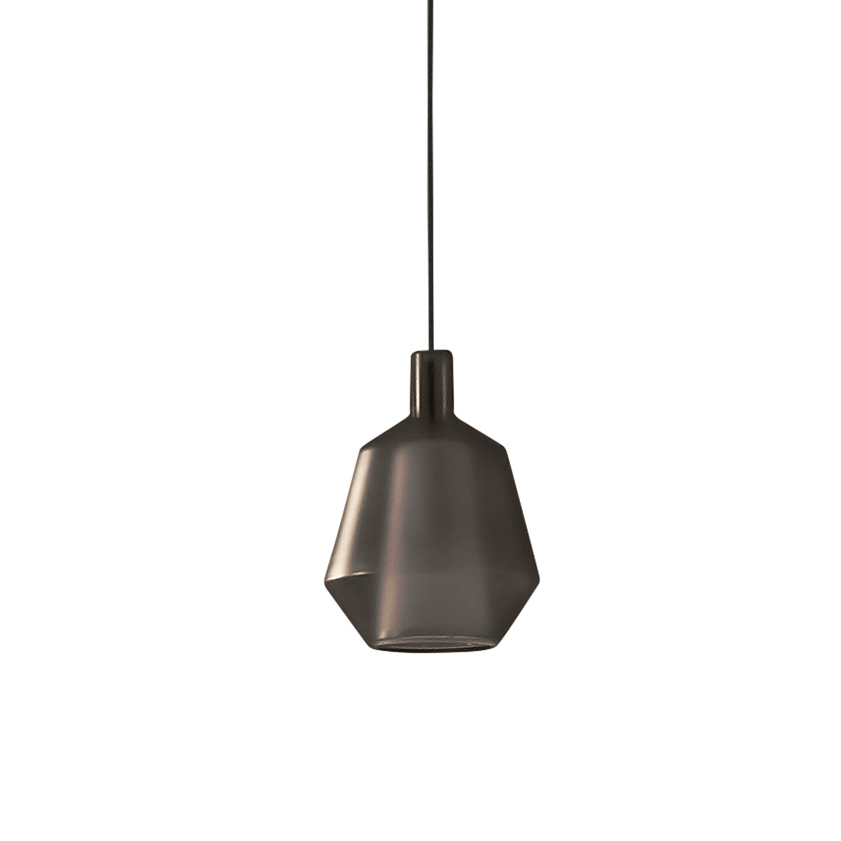 Penta Light MoM 1602-24 Fatty Pendelleuchte Ø: 17 cm Hängelampe – handgefertigtes Glas in Schwarz,, diffuse Beleuchtung, setzt ein Highlight im Esszimmer, ideal über Esstisch, Küche oder Wohnzimmer Penta Light MoM 1602-24 Fatty Pendelleuchte Ø: 17 cm Glaspendel – mundgeblasenes Glas in Schwarz, ästhetische Formsprache, brillantes Strahlen, macht sich hervorragend im Flur, ideal über Esstisch, Küche oder Wohnzimmer