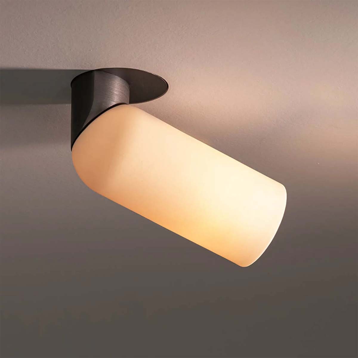 DeltaLight_Lunelle_52_Clip_mood Delta Light LUNELLE 52 CLIP Einbaustrahler, H: 13 cm, Ø: 5,2 cm, Gebürstete Alte Bronze, Warmweiß 3000K