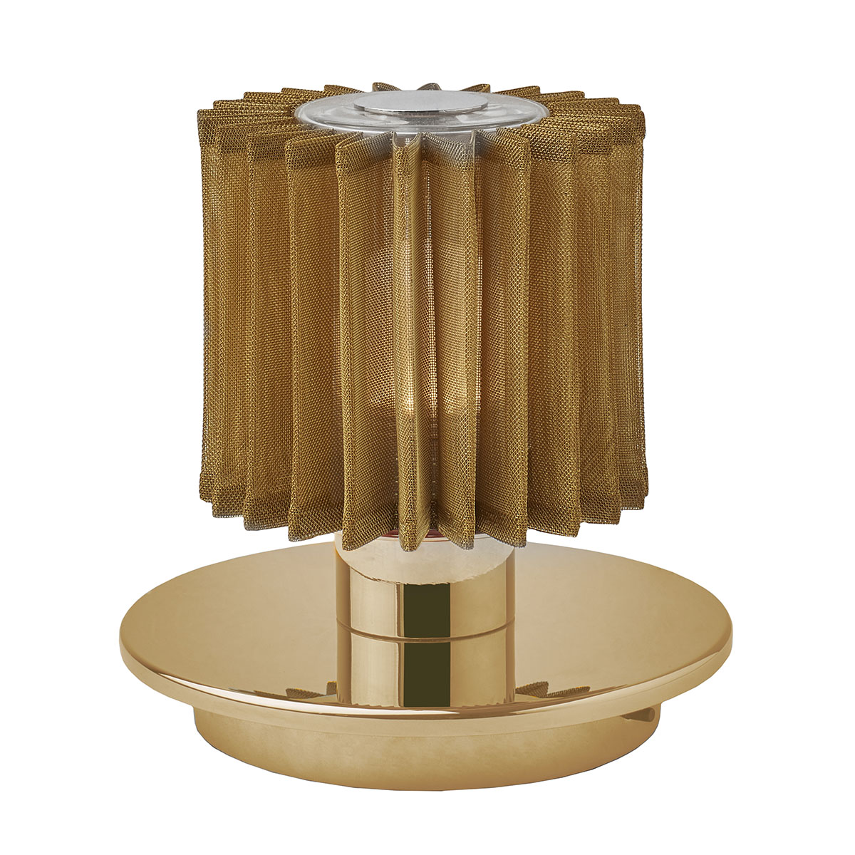 In The Sun 130 Akku Tischleuchte, Ø: 13 cm Gold, Netz Gold – zeitlose Designerlampe aus dem Hause DCW Editions ideal am Schreibtisch In The Sun 130 Akku Tischleuchte, Ø: 13 cm Gold, Netz Gold – zeitlose Designerlampe aus dem Hause DCW Editions ideal am Schreibtisch