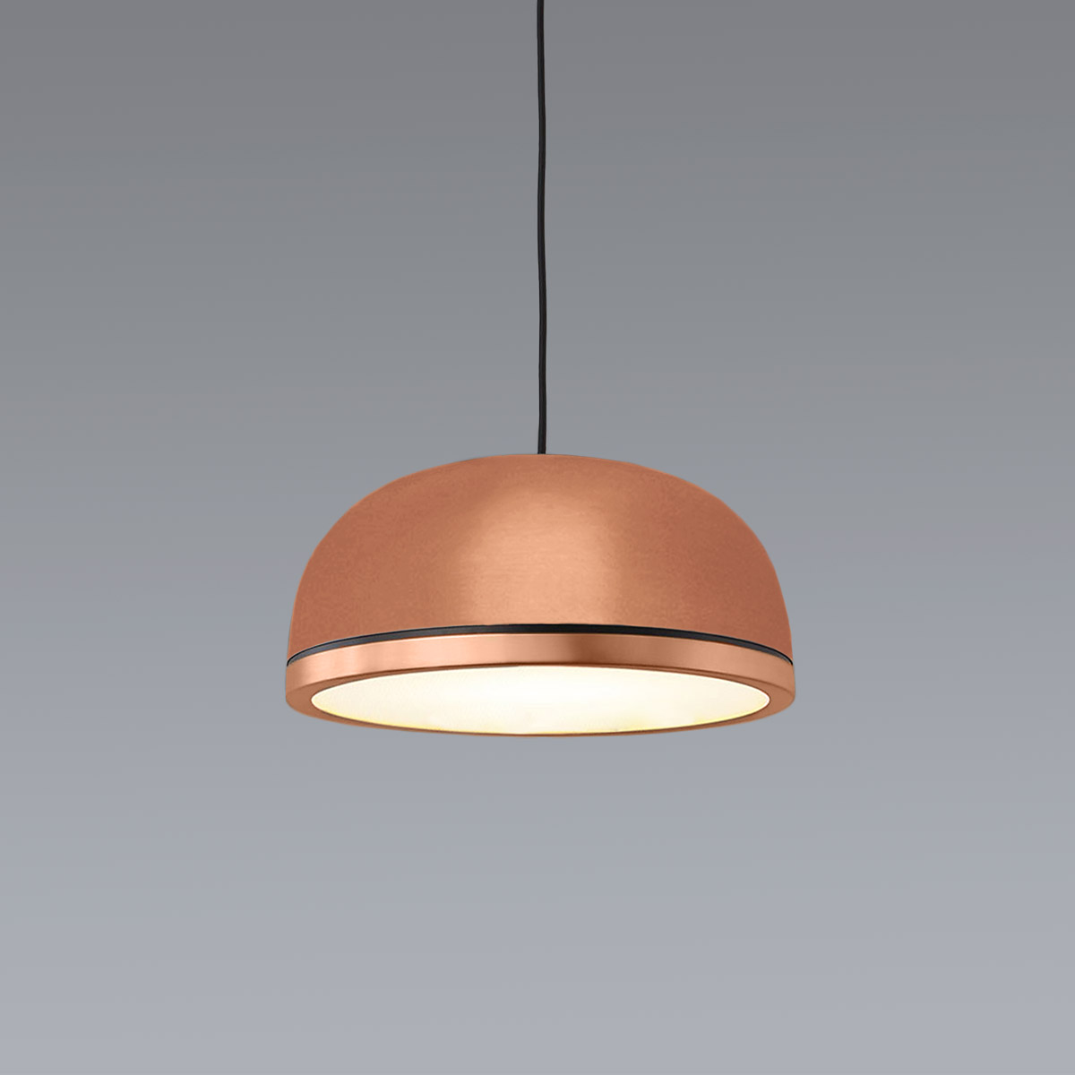 TOOY Molly 556.23 Pendelleuchte Ø: 38 cm Kupfer Kupfer
