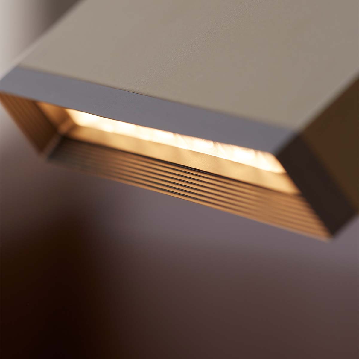 Flat-Box-LED Stehleuchte, H: 152 cm, Schwarz matt