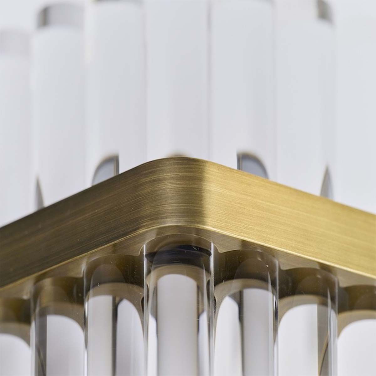 DCW Editions Seagull Pendant Horizontal 1200 Pendelleuchte, L: 120 cm, Bronze Casambi