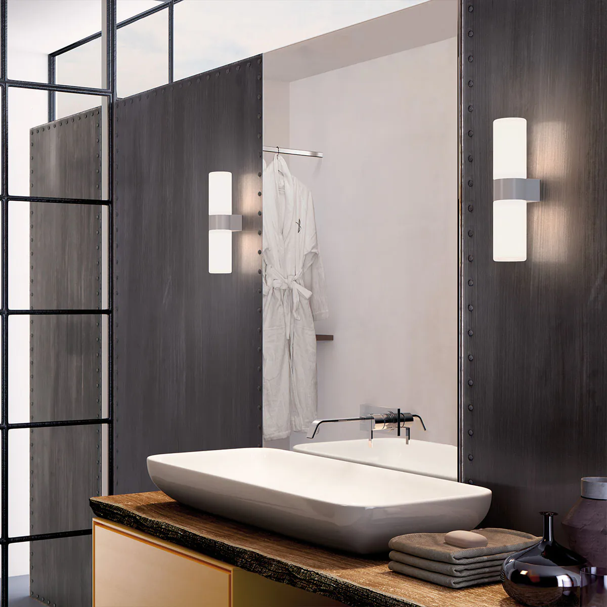 Pastilla Wandleuchte, Ø: 11,5 cm, Bronze