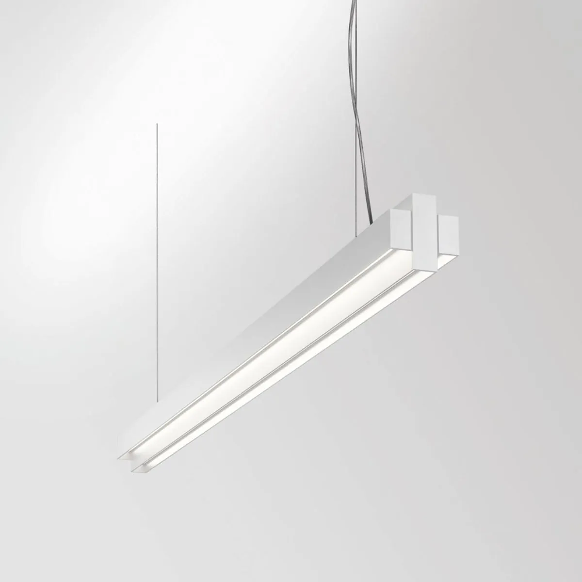 ONE-AND-ONLY P12 DOWN-UP 930 DIM1 Pendelleuchte, Weiß, 1-10V, L: 118,1 cm