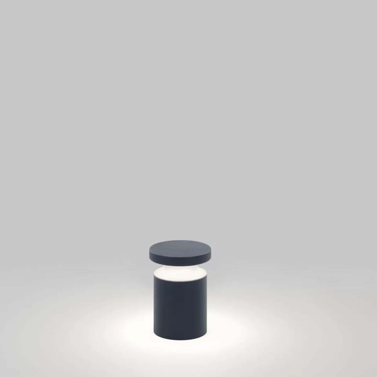 DeltaLight_Bazil_121_anthracite Delta Light BAZIL Pollerleuchte, Anthrazit-Alu Eloxiert, H: 21,5 cm