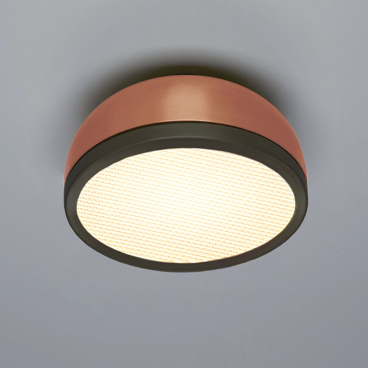 Molly 556.73 Wand - Deckenleuchte Ø: 38 cm, Kupfer, Schwarz Molly 556.73 Wand - Deckenleuchte Ø: 38 cm, Kupfer, Schwarz