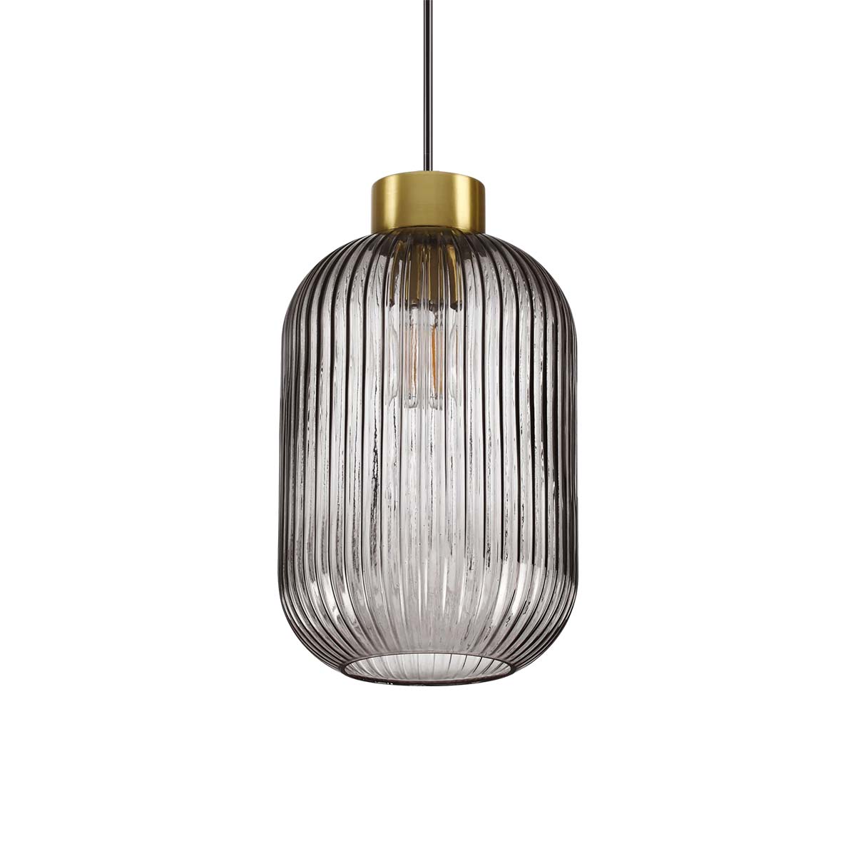Mint-3 SP Pendelleuchte, Rauchglas, Ø: 20 cm