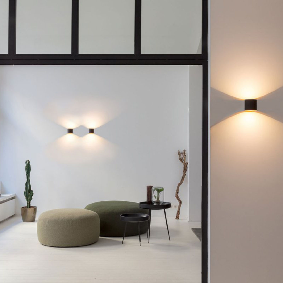 ORBIT LED 927 DIM8 Wandleuchte, Ø: 10 cm, H: 8,8 cm, Weiß, Extra-Warmweiß 2700K