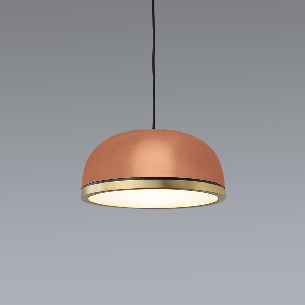 Molly 556.23 Pendelleuchte Ø: 38 cm, Kupfer, Messing Molly 556.23 Pendelleuchte Ø: 38 cm, Kupfer, Messing