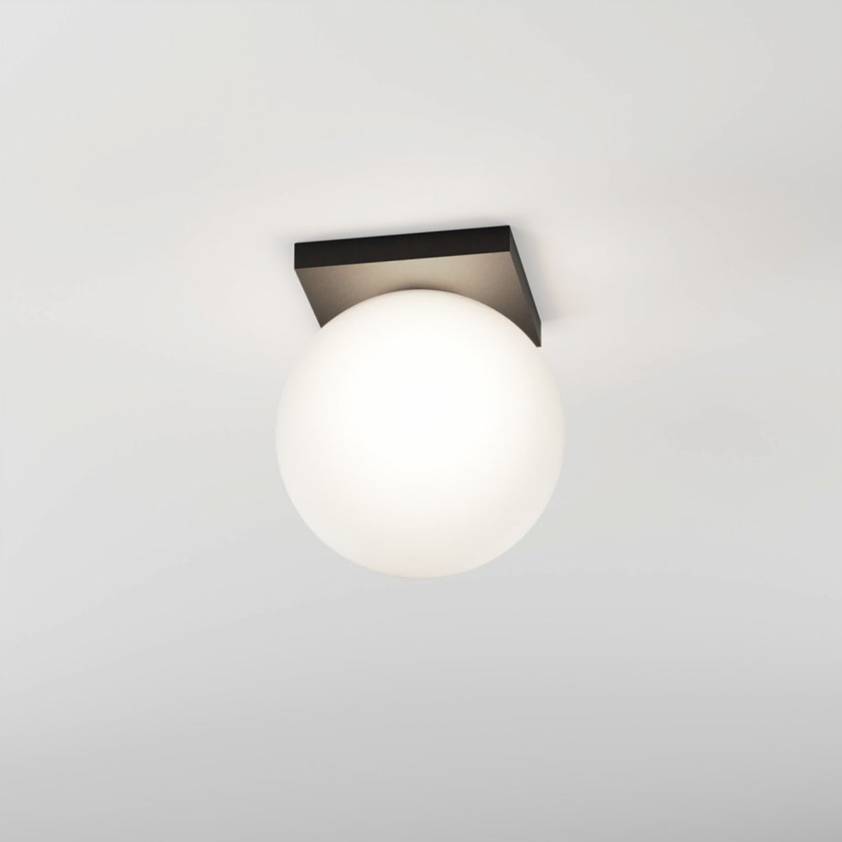 OONO ON E27 Deckenleuchte, Ø: 20 cm, Schwarz