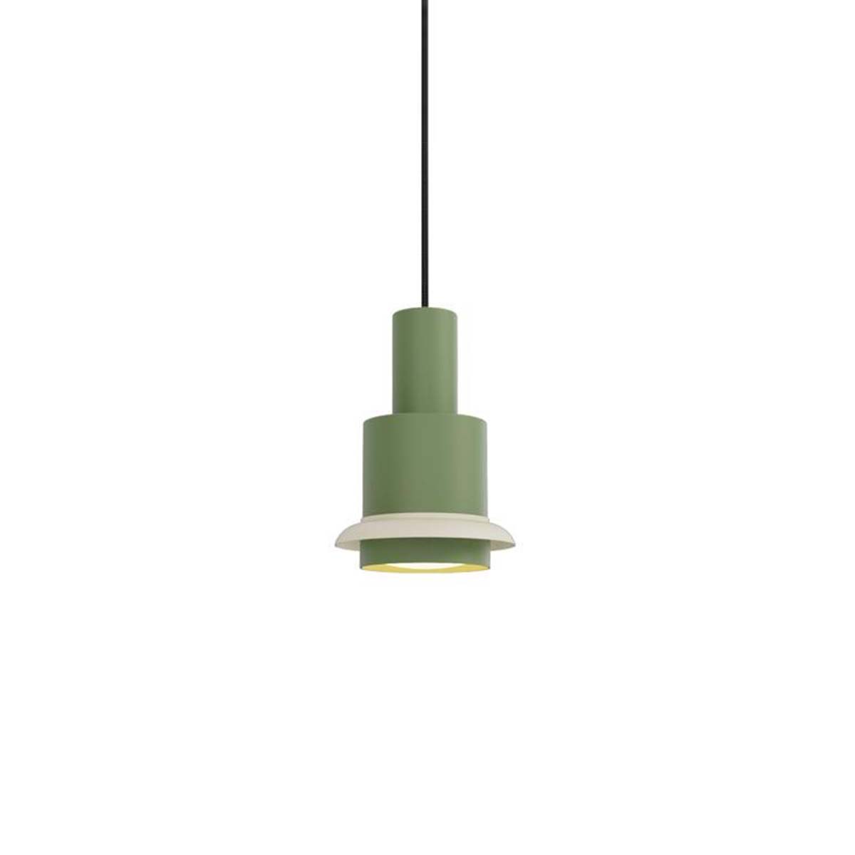 DCW Editions Chaumont 150 Pendant Pendelleuchte, Grün & Weiß, Modern – kompakte Designleuchte mit klaren Linien und sanfter Lichtverteilung für Küche oder Essbereich DCW Editions Chaumont 150 Pendant Pendelleuchte, Grün & Weiß, Modern – kompakte Designleuchte mit klaren Linien und sanfter Lichtverteilung für Küche oder Essbereich