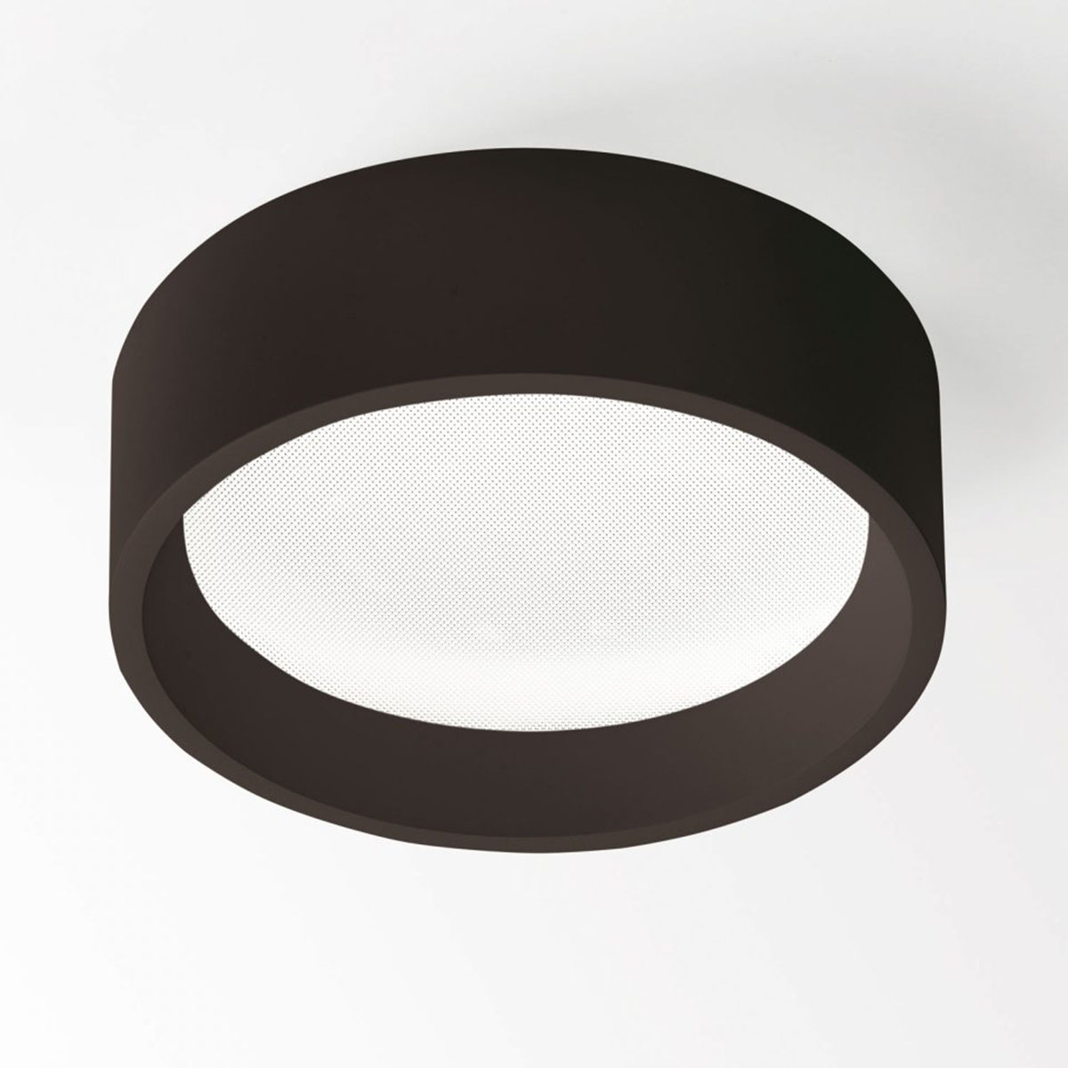 DIRO SBL L ON 83 Deckenleuchte, Schwarz, Ø: 21,8 cm, Warmweiß 3000K