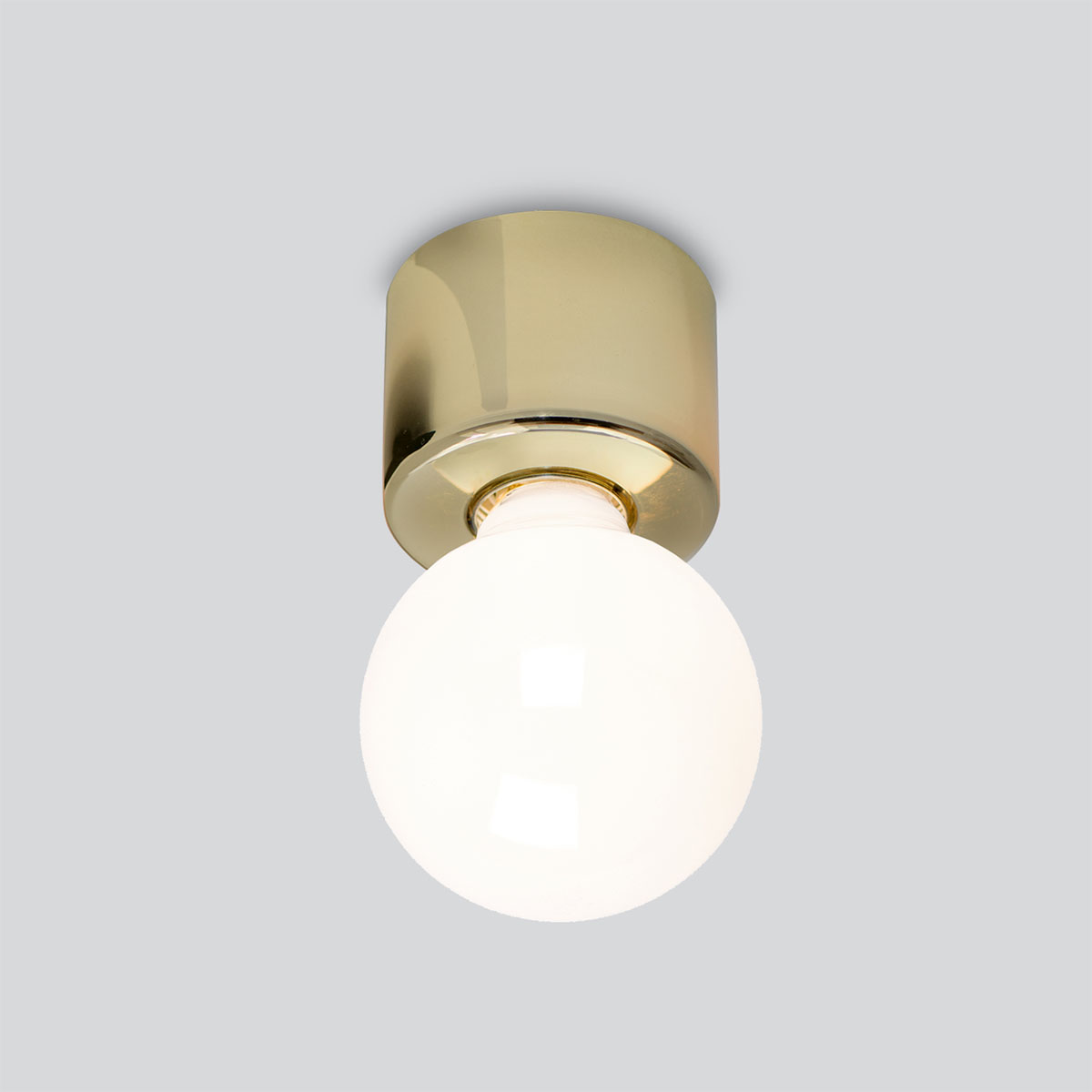 Mawa Eintopf Wand-/ Deckenleuchte, Ø: 8 cm Wandleuchte – dreh- und schwenkbar, gleichmäßige Lichtverteilung, modernes Erscheinungsbild, geeignet für Treppenhaus