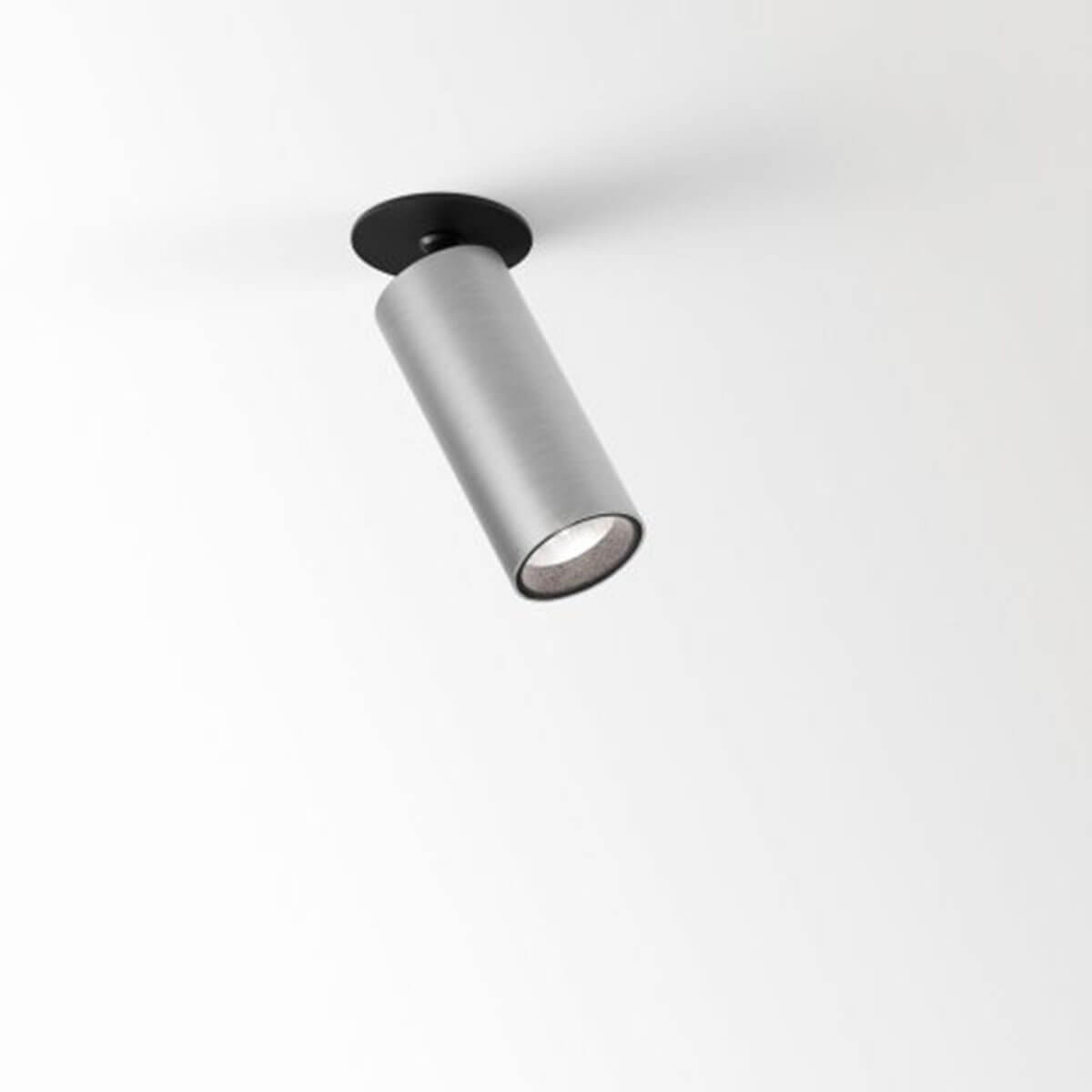 SPY 39 CLIP 92720 Einbaustrahler, Ø: 3,8 cm, L: 9,2 cm, Alu Gebürstet, Extra-Warmweiß 2700K, 20°