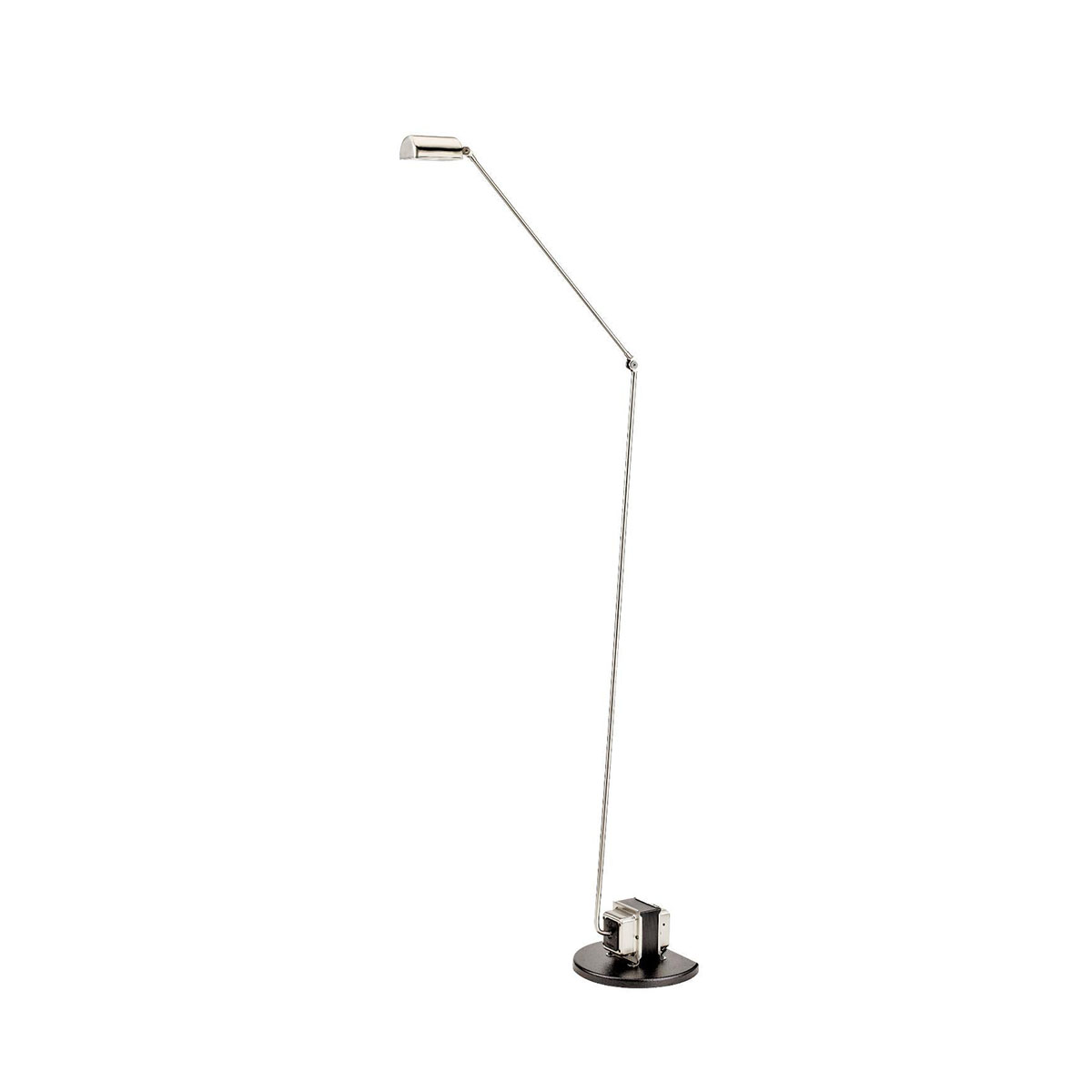 Daphine Terra LED Stehleuchte, H: 101 cm, Nickel gebürstet, Extra-Warmweiß 2700K