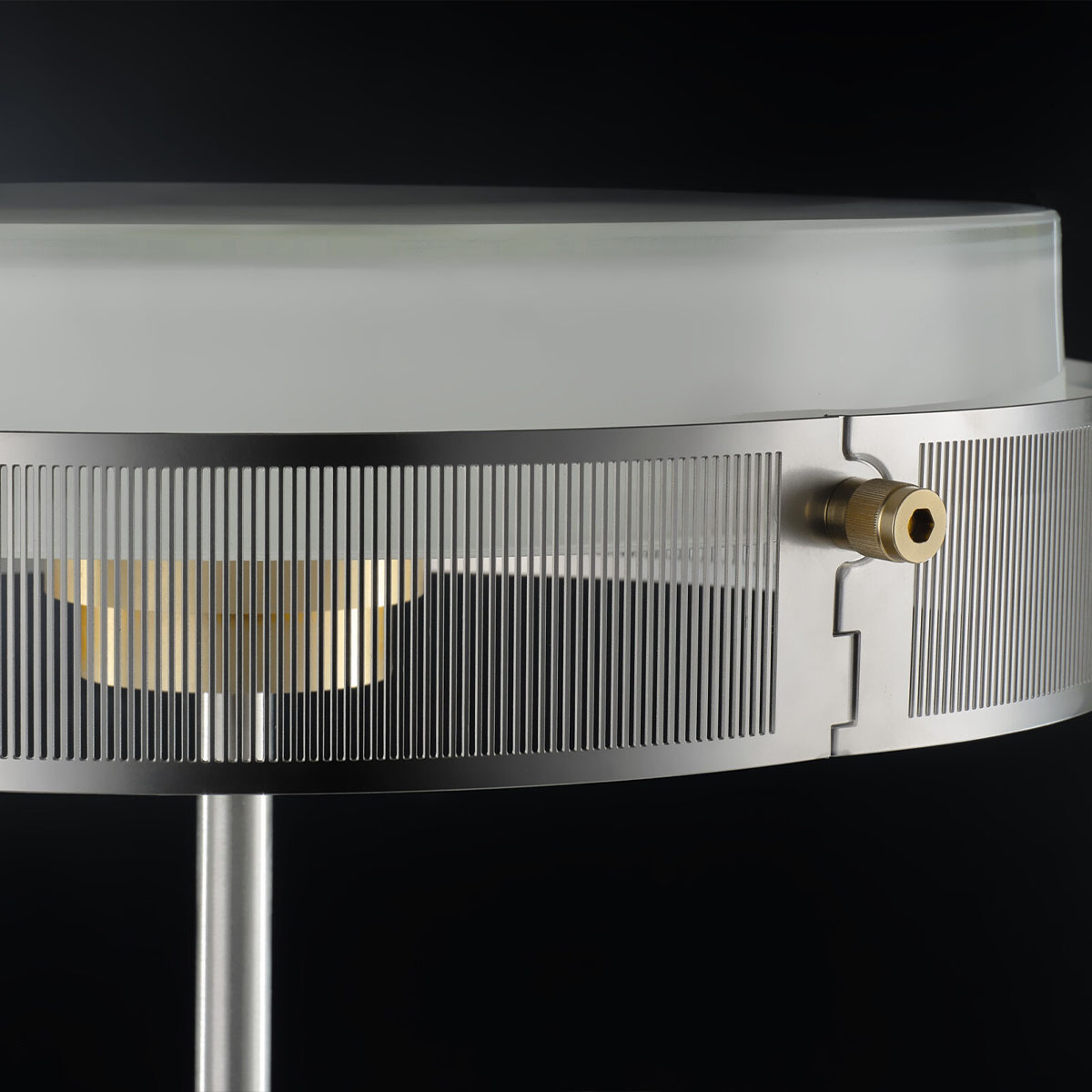 Anima Tischleuchte, H: 45 cm, Schwarz matt, Warmweiß 3000K Anima Tischleuchte, H: 45 cm, Gunmetal, Extra-Warmweiß 2700K