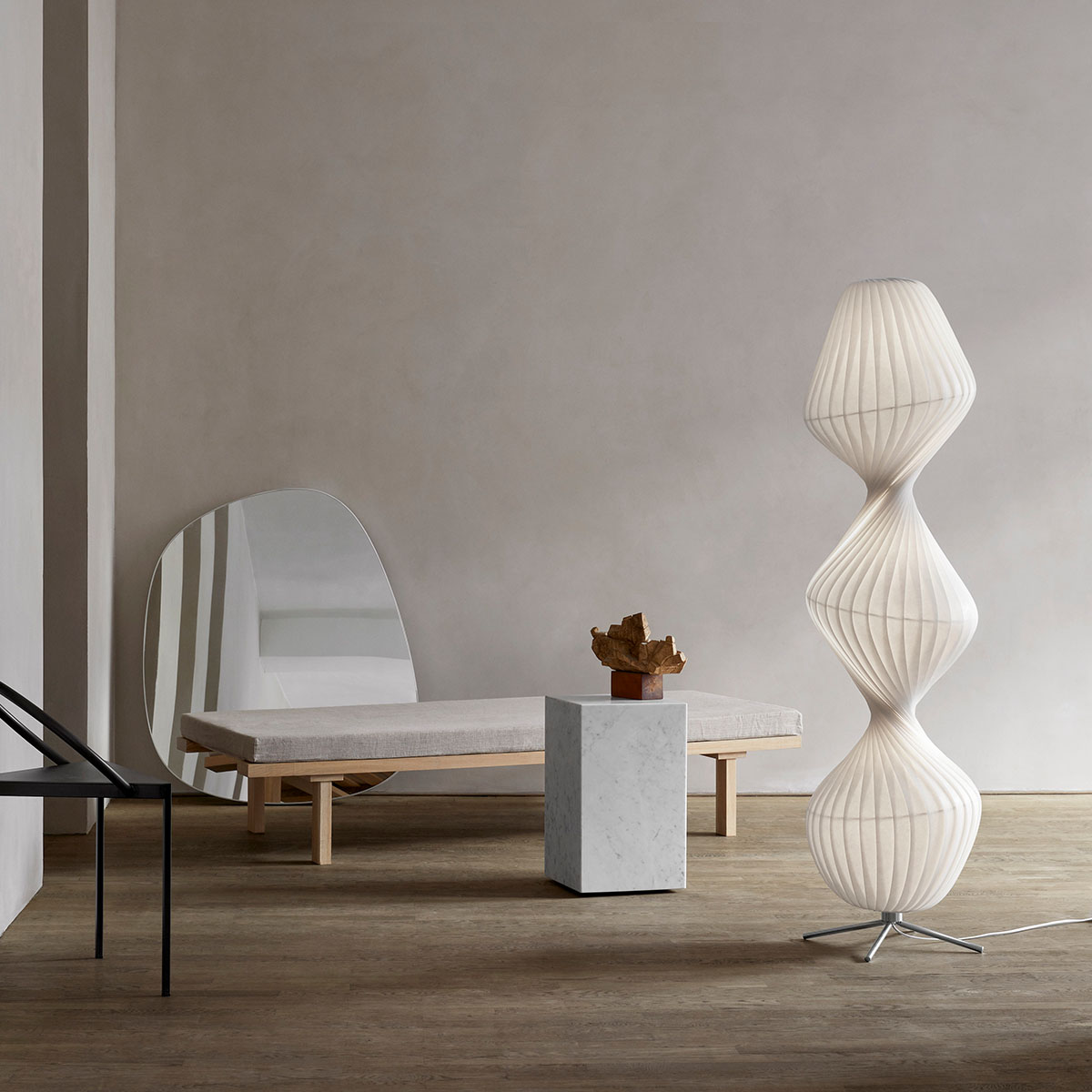 TR33 Stehleuchte, PC / Vliesstoff, Ø 40 cm, H: 160 cm