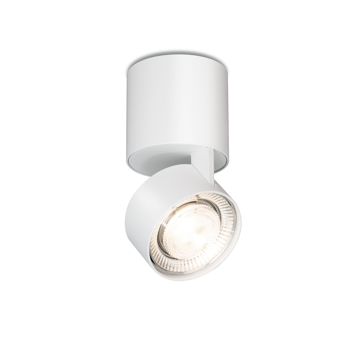Wittenberg 4.0, wi4-ab-1r Aufbaustrahler, Weiß matt, Warmweiß 3000K, Medium 24°, Phase Cut Wittenberg 4.0, wi4-ab-1r Aufbaustrahler, Weiß matt, Warmweiß 3000K, Flood 38°, Bluetooth