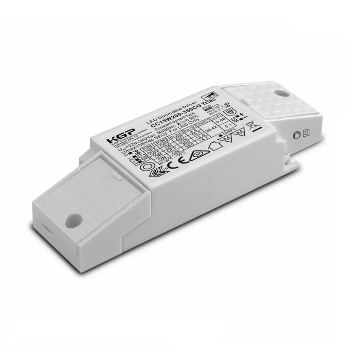 LED Power Supply Multi Power 200-350mA / 15W, Phasenan-/ abschnitt