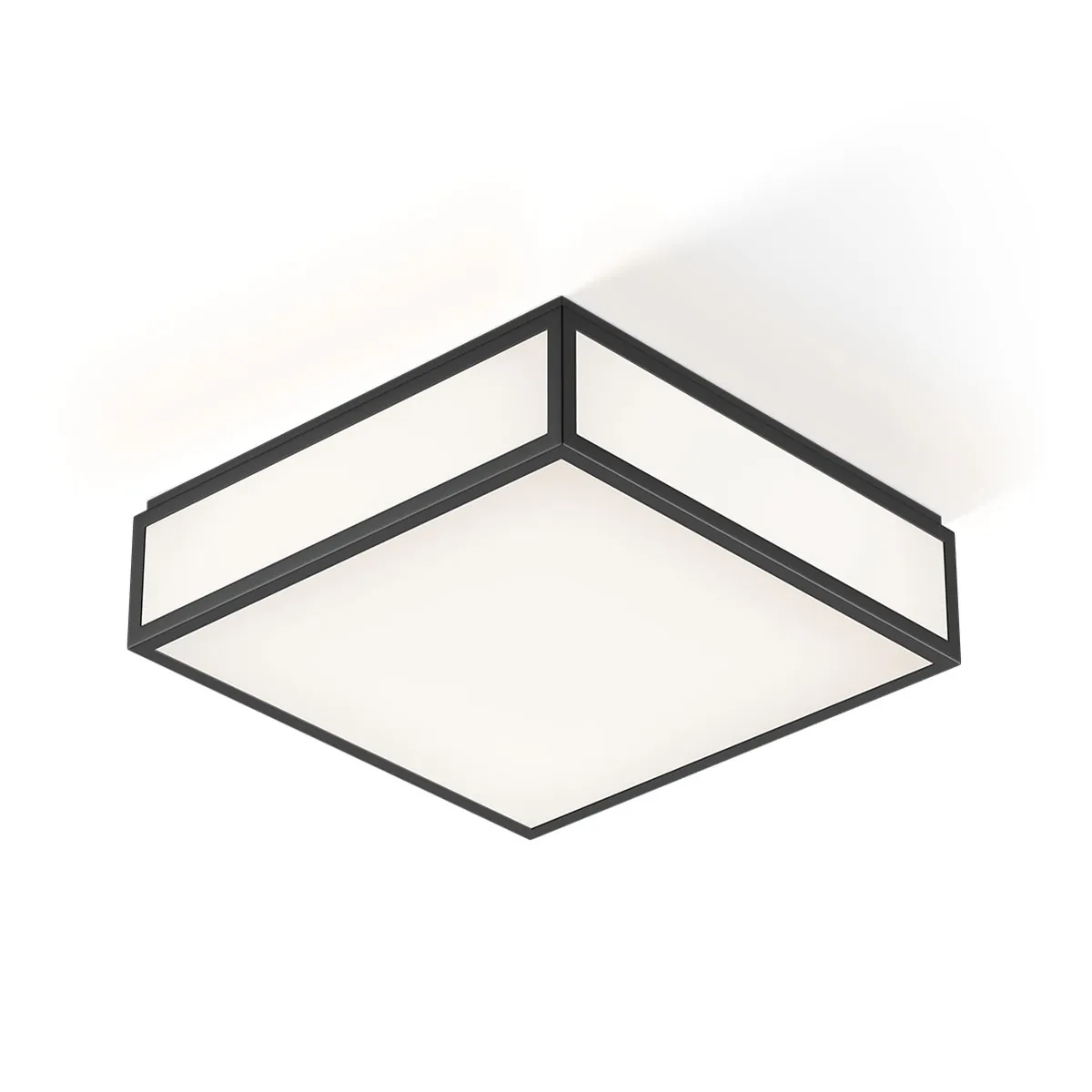 Decor Walther Bauhaus 3 N LED Deckenleuchte Bad, B: 30 cm, T: 30 cm, Schwarz matt – technische Details & Abmessungen Decor Walther Bauhaus 3 N LED Deckenleuchte Bad, B: 30 cm, T: 30 cm, Schwarz matt – technische Details & Abmessungen