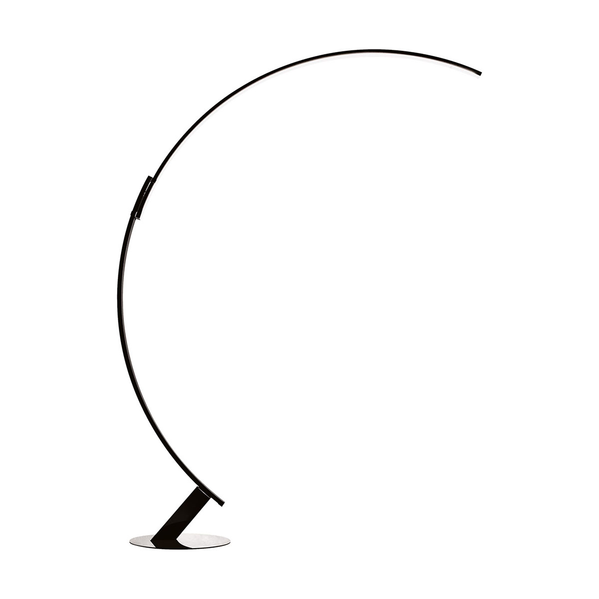 Kyudo Stehleuchte, H: 212 cm, Schwarz