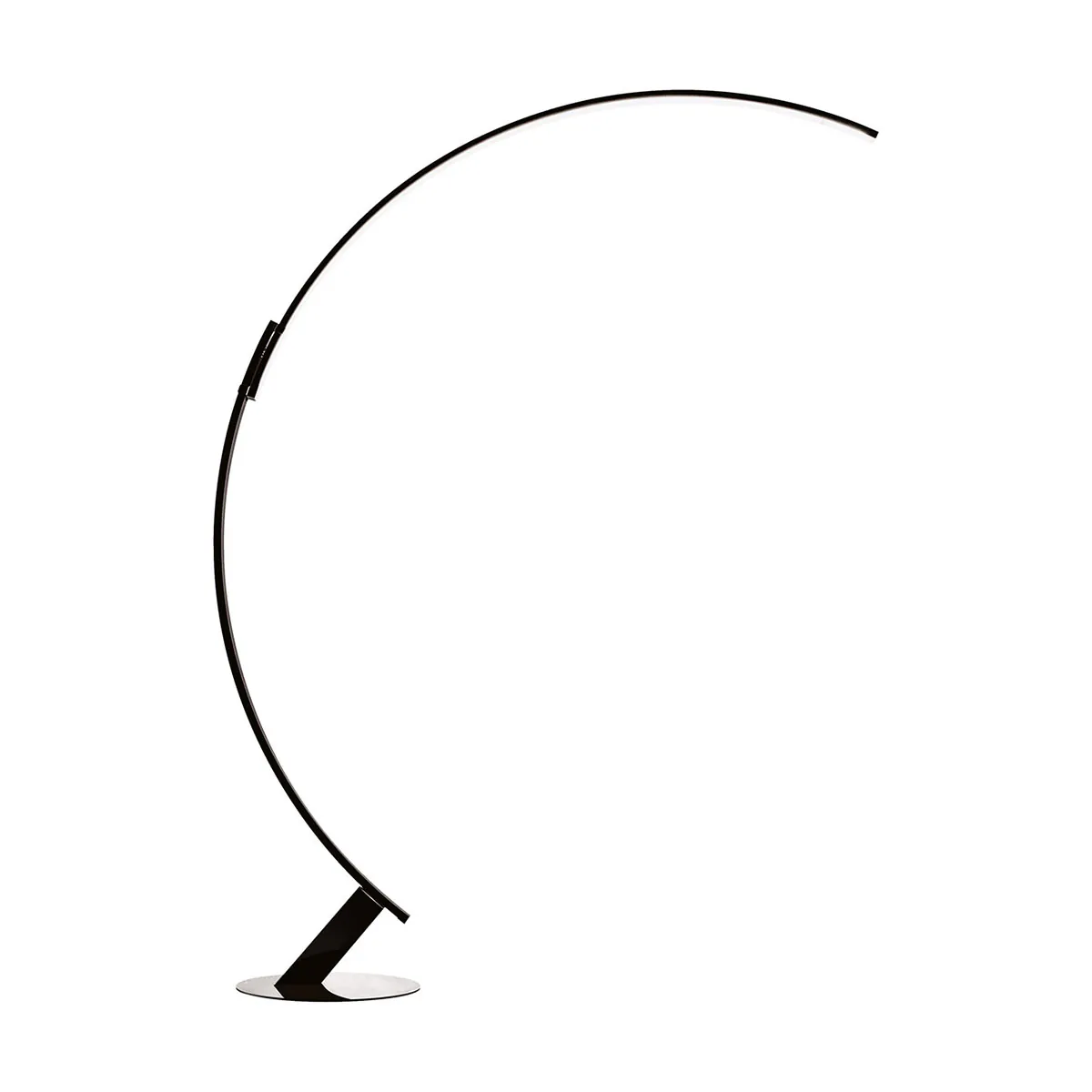 Kyudo Stehleuchte, H: 212 cm, Schwarz
