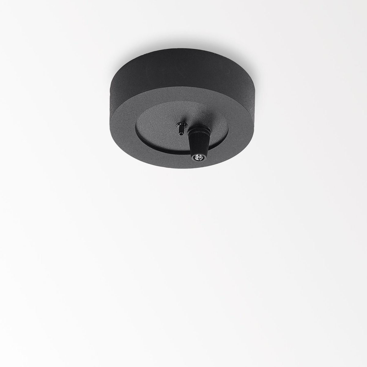 Ceiling Base Baldachin 1RC, Schwarz