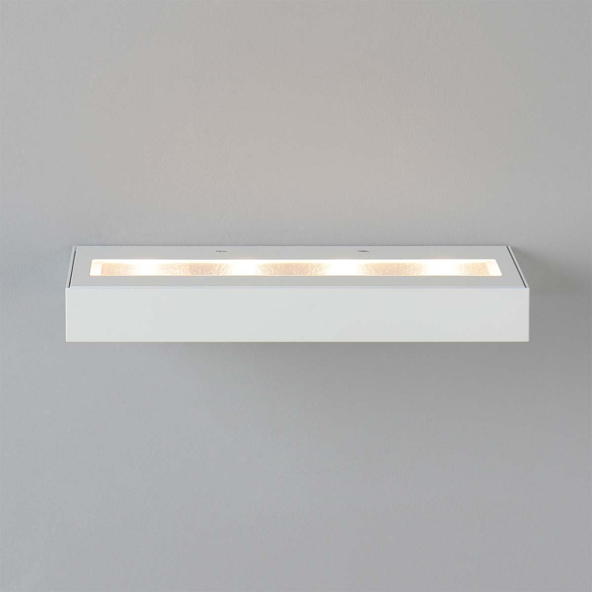 Mawa Design One piece 8 Wandleuchte, B: 31 cm, T: 16,5 cm Dunkelbronze Warmweiß 3000K Phase Cut