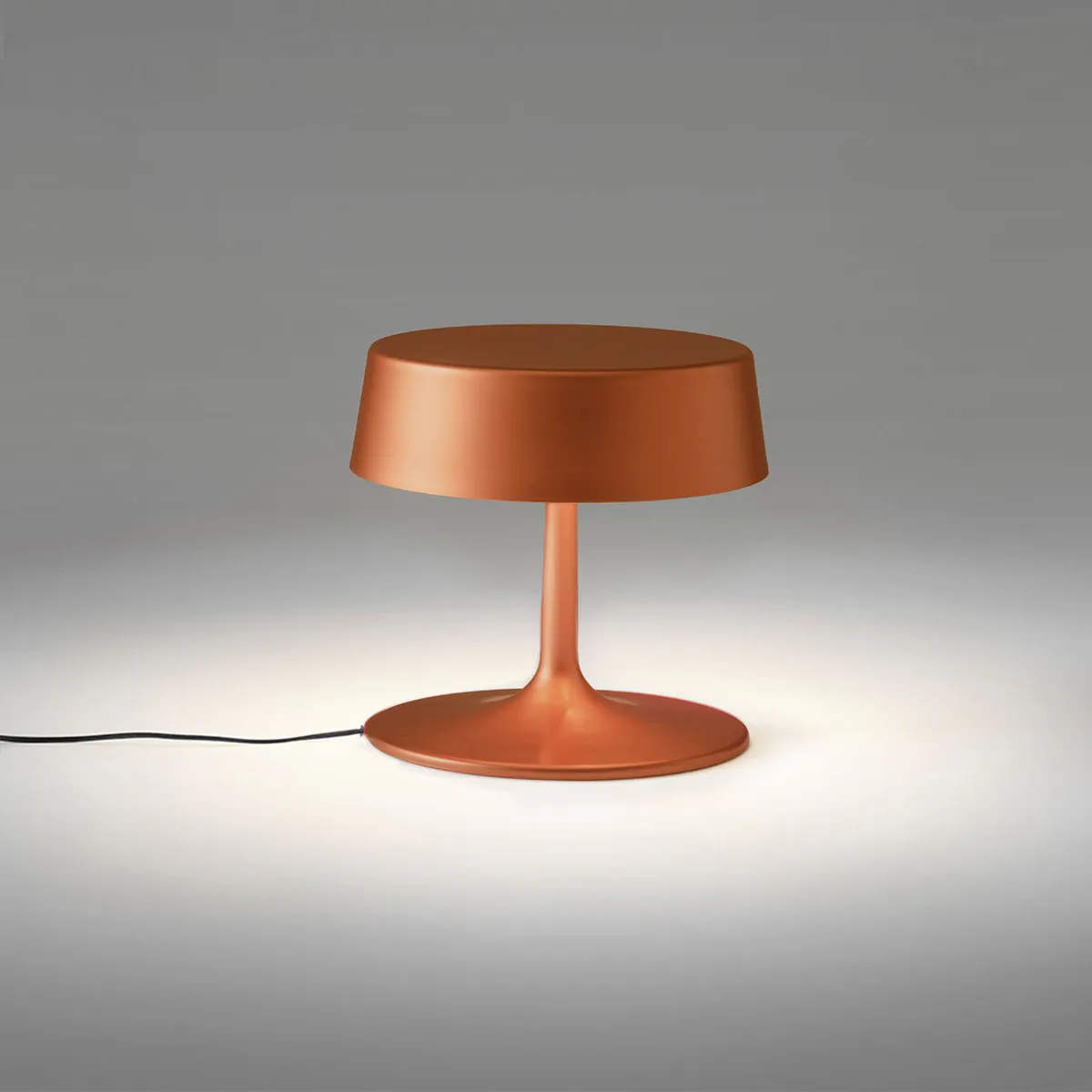 China 0308-01 Small Tischleuchte, Ø: 23 cm, H: 22,5 cm, Orange