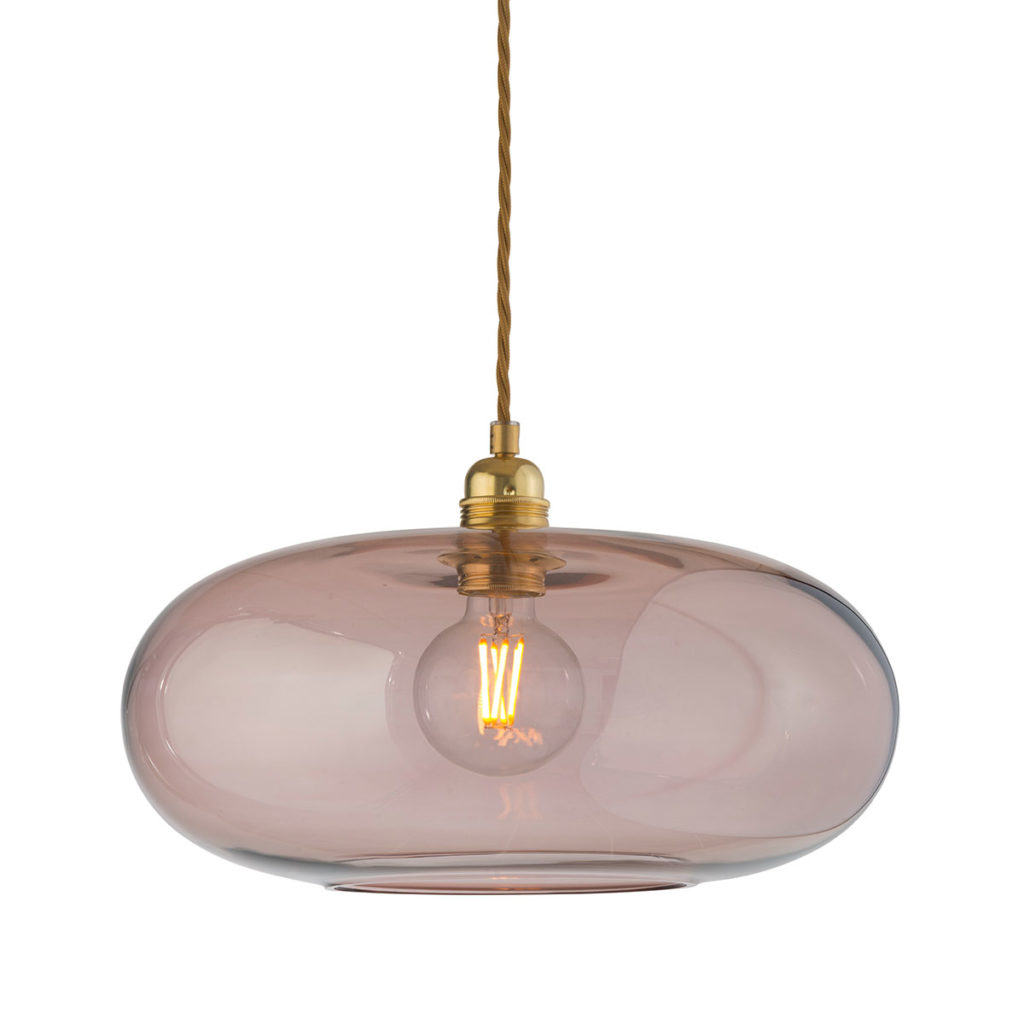 Horizon Pendelleuchte L Ø 36 cm, Obsidian, Gold Horizon Pendelleuchte L Ø 36 cm, Obsidian, Gold