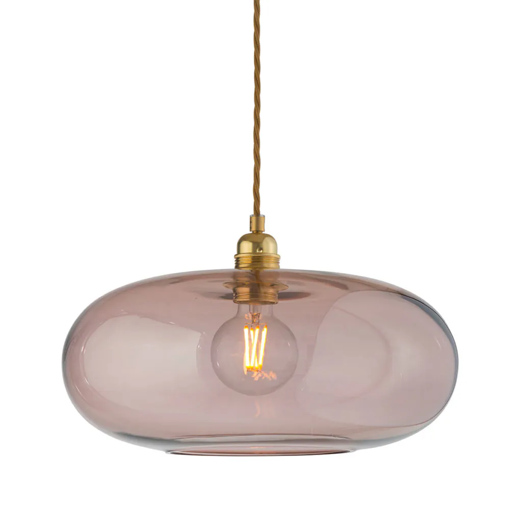 Horizon Pendelleuchte L Ø 36 cm, Obsidian, Gold Horizon Pendelleuchte L Ø 36 cm, Obsidian, Gold