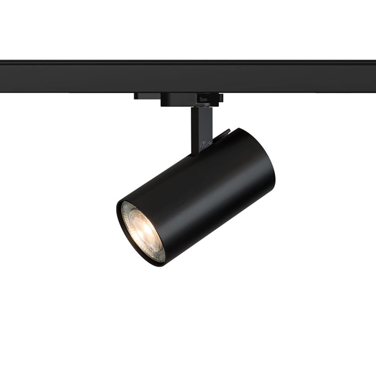 Wittenberg 4.0, wi4-str Schienenstrahler, Schwarz matt, Extra-Warmweiß 2700K, Flood 38°, Bluetooth