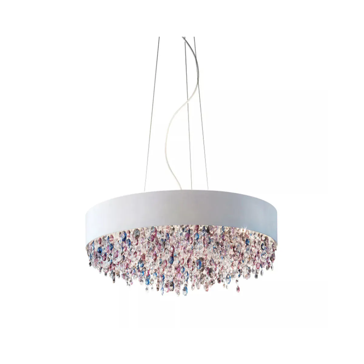 Olà S6 90 Pendelleuchte, Weiß matt, Ø: 90 cm, LED-Modul