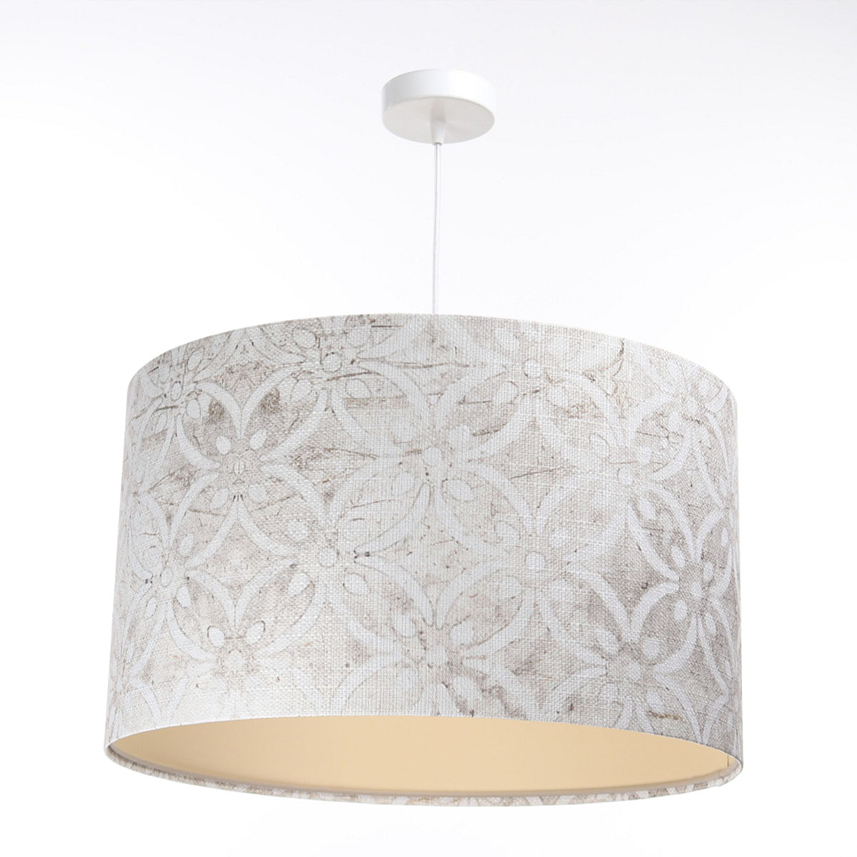 Pendelleuchte Portland Sofer, Beige,  Ø: 40 cm