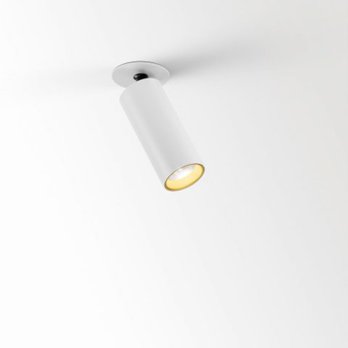 SPY 39 CLIP 93040 Einbaustrahler, Ø: 3,8 cm, L: 9,2 cm, Weiß, Warmweiß 3000K, 40°