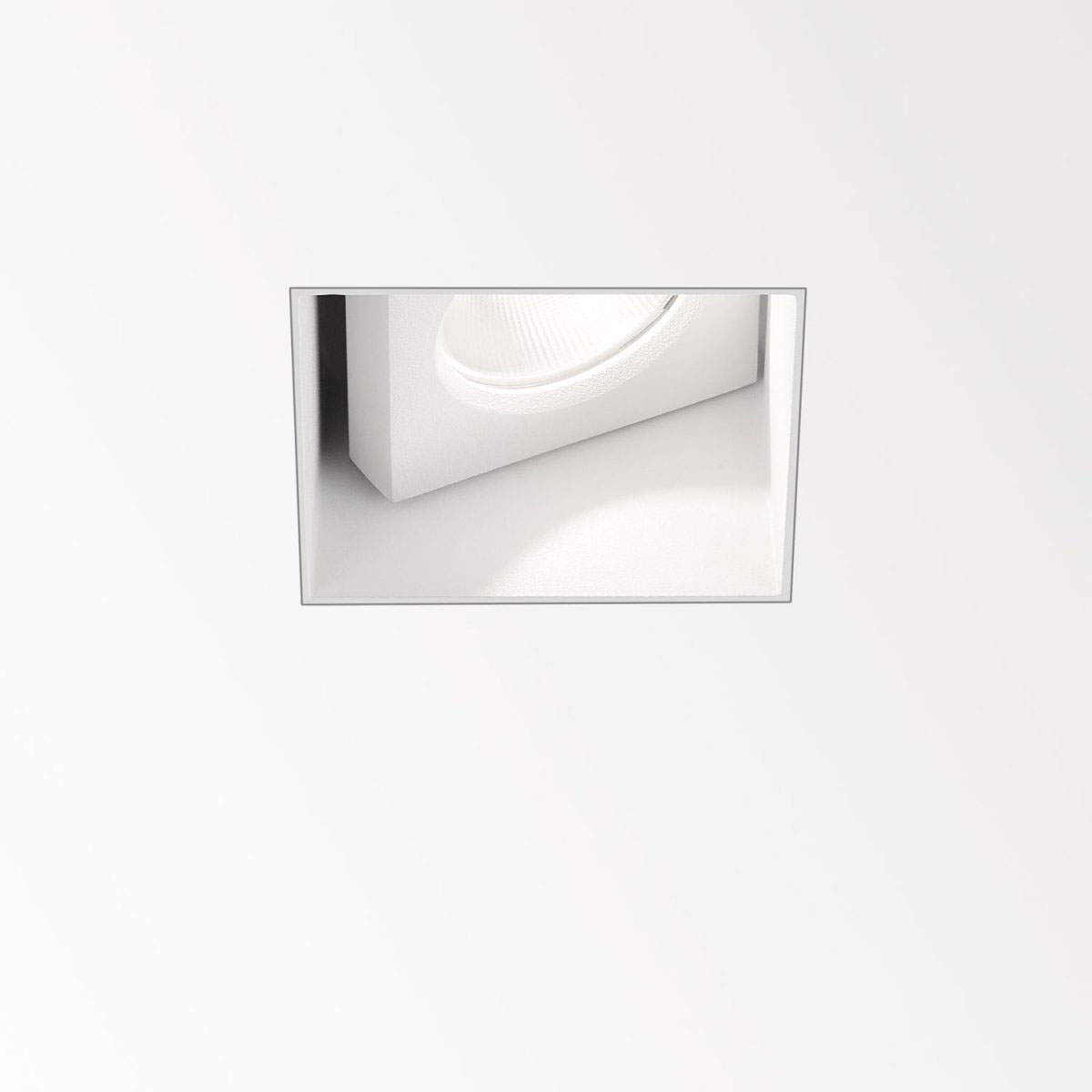 CARREE TRIMLESS OK LED 93033 Einbaustrahler, B: 7,7 cm, L: 7,7 cm, Weiß, Warmweiß 3000K