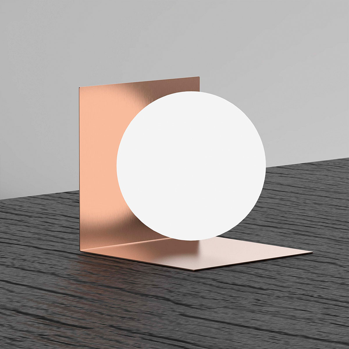 Balance LP P Tischleuchte, B: 15 cm, H: 15 cm, Gold satiniert