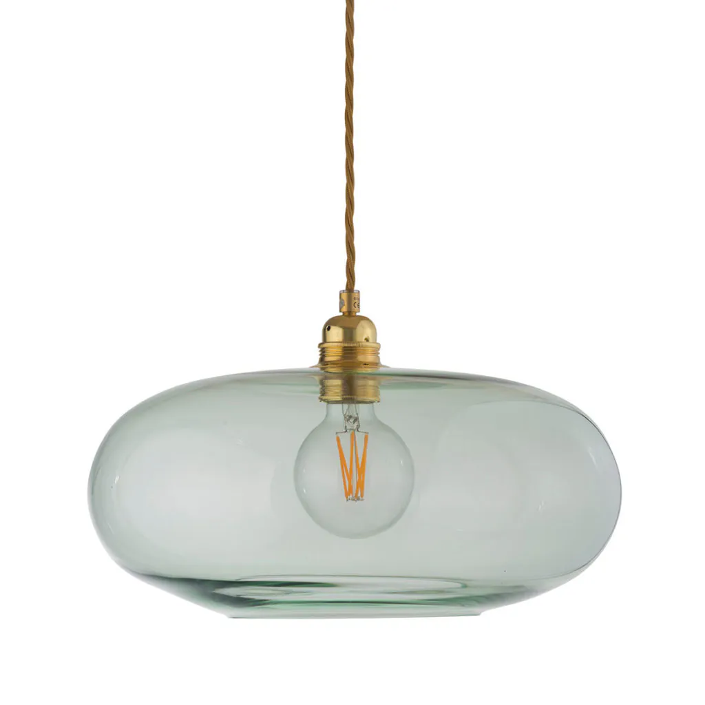 Horizon Pendelleuchte L Ø 36 cm, Forest Green, Gold