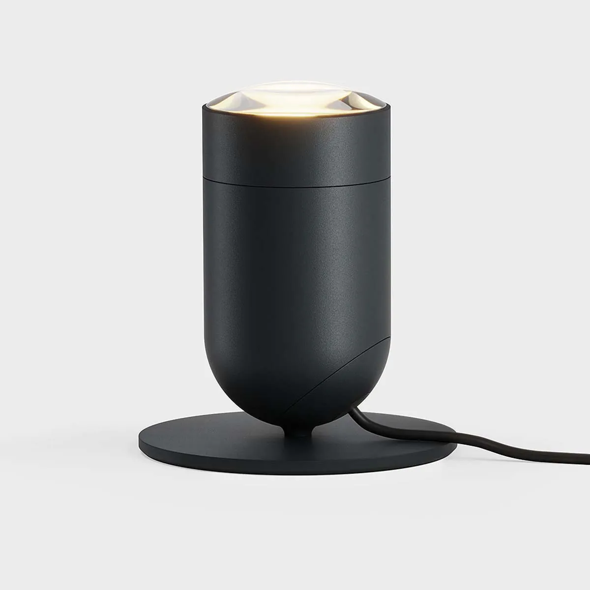 bik.4 base Bodenleuchte, Schuko Stecker, H: 21,2 cm, Anthrazit bik.4 base Bodenleuchte, Connect, H: 21,2 cm, Deep Black