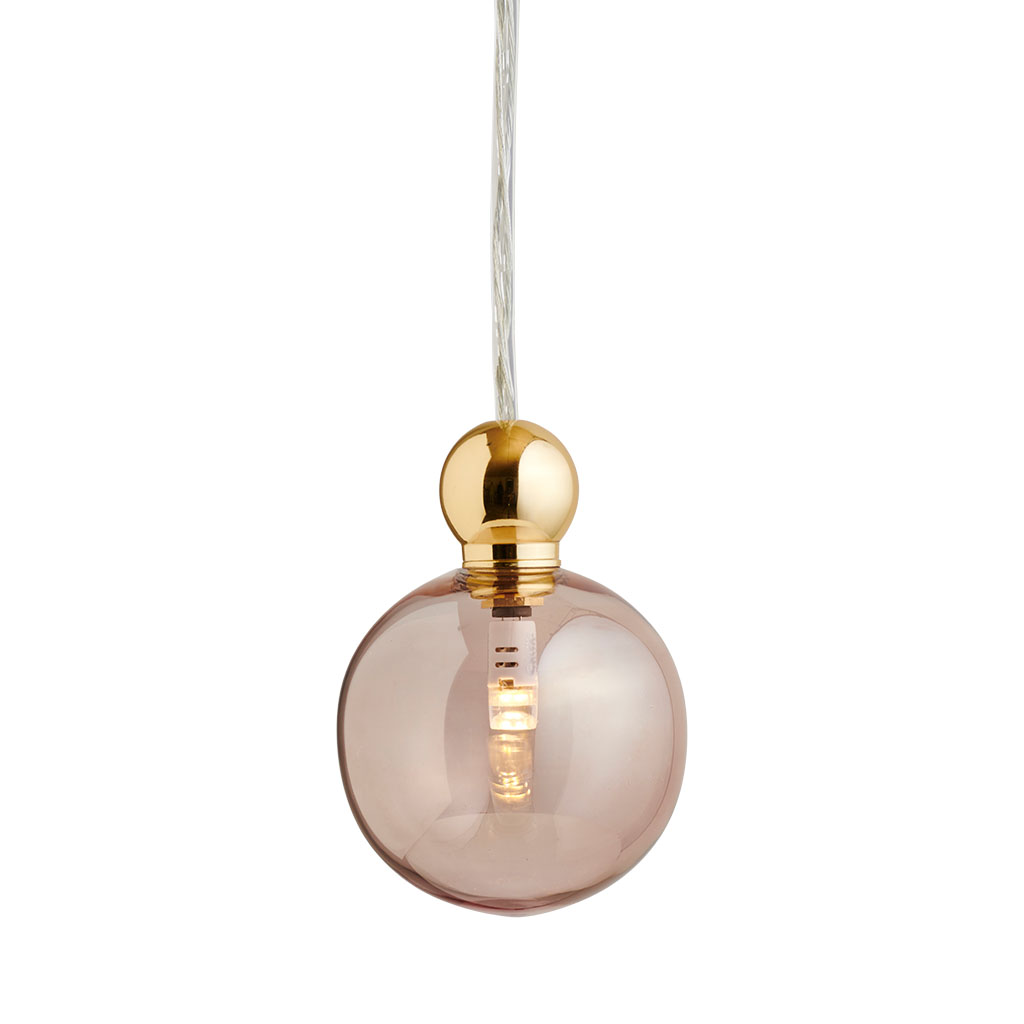Ebb & Flow Uva Pendelleuchte M Ø 7 cm Uva Pendelleuchte M Ø 7 cm, Obsidian, Gold, mit Einzelbaldachin Obsidian Pendelleuchten – skandinavische Glaslampe, nachhaltige Beleuchtung für Wohnzimmer Ebb & Flow Uva Pendelleuchte M Ø 7 cm Uva Pendelleuchte M Ø 7 cm, Obsidian, Gold, für Multi-Baldachin Obsidian Pendelleuchten – hochwertige Innenbeleuchtung, mundgeblasen für Flur