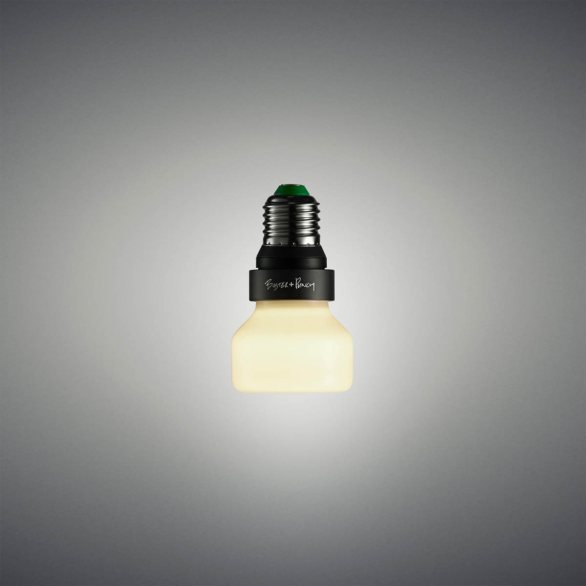 Buster + Punch Punch Bulb Puck E27 LED-Leuchtmittel, Dimmbar, Opalglas